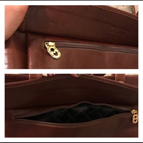 Made in Italy Marino Orlandi Leather Purse - Picture 3 of 8